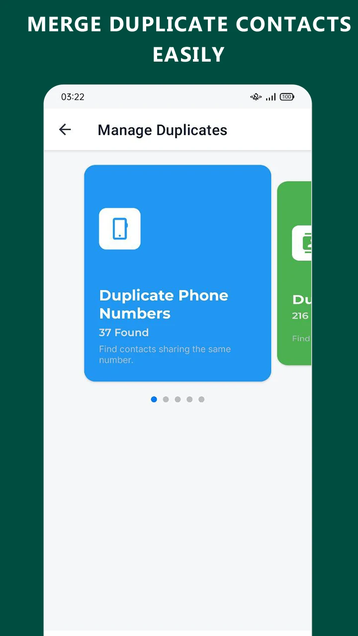 Restore Deleted Contacts screenshot